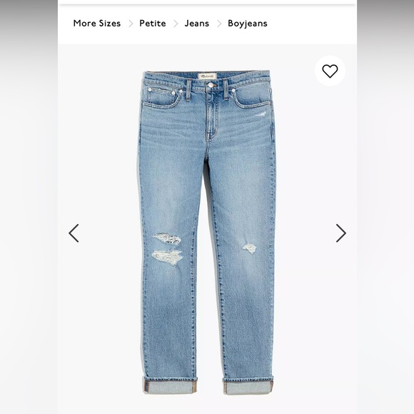 Madewell High rise slim boyfriend jeans - Picture 1 of 10